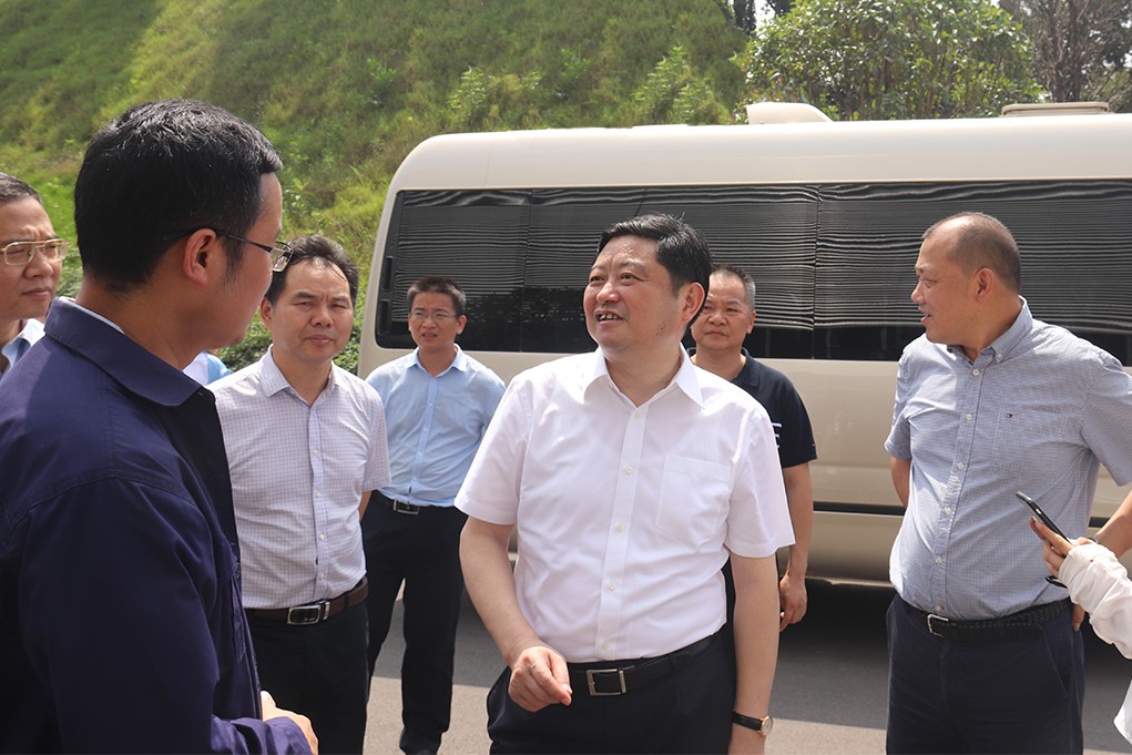 加快发展，抢占机遇丨夏建平一行调研suncitygroup太阳新城新材料中部产业基地