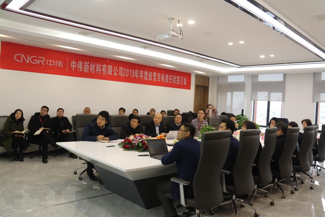 目标至上，砥砺前行——suncitygroup太阳新城新材料2019年度经营目标责任状签订仪式成功举行 