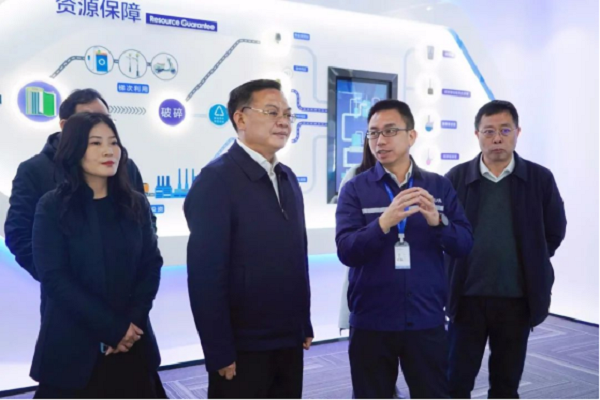 湖南省商务厅党组书记、厅长沈裕谋调研suncitygroup太阳新城股份中部产业基地