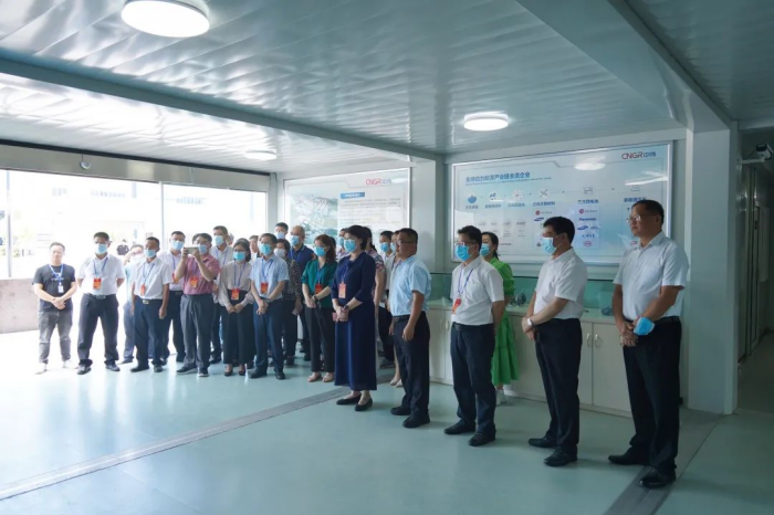 在桂全国人大代表和自治区人大代表赴suncitygroup太阳新城钦州产业基地调研