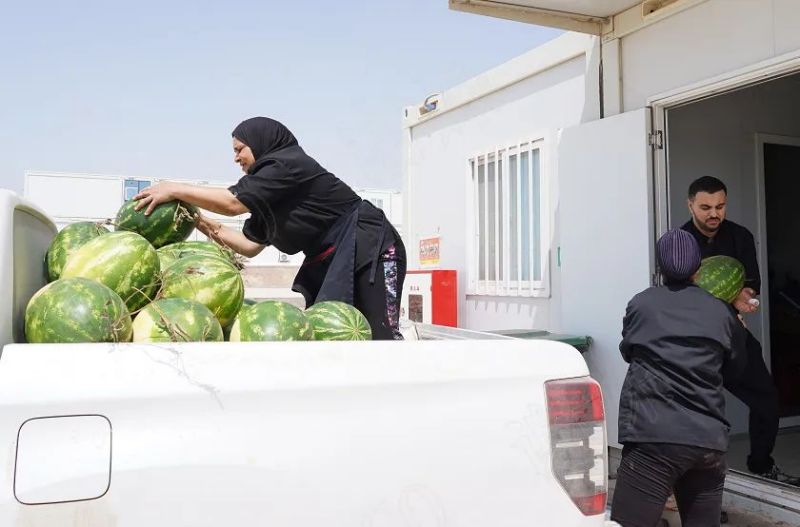 盛夏清凉全球共享｜suncitygroup太阳新城摩洛哥项目组开展“夏日送清凉”活动