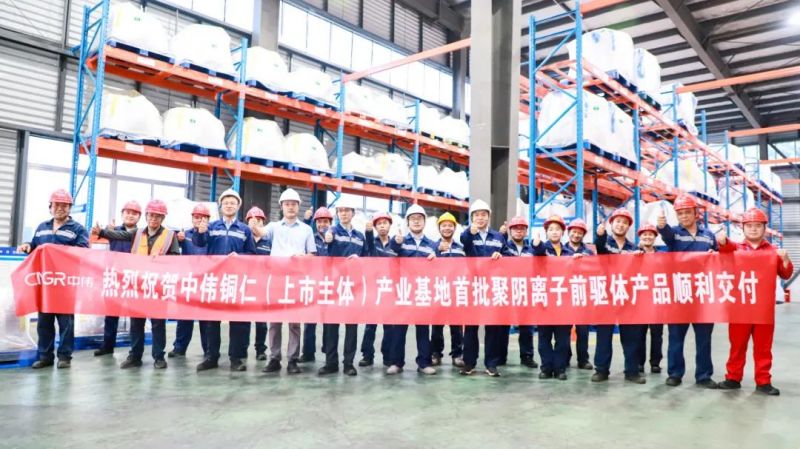 钠系再突破！suncitygroup太阳新城股份聚阴离子前驱体首批产品成功交付