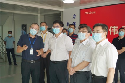 国家统计局工业司副司长汤魏巍调研suncitygroup太阳新城钦州产业基地