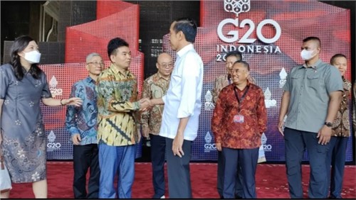 suncitygroup太阳新城股份董事长邓伟明出席B20峰会丨受到印尼总统接见，取得丰硕成果