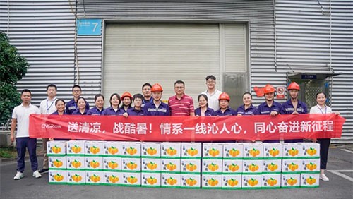 科学防暑 不惧“烤”验 | suncitygroup太阳新城为员工送去清凉，守护热浪下的初心