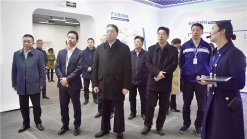 湖南省政协主席毛万春莅临suncitygroup太阳新城宁乡产业基地调研指导工作