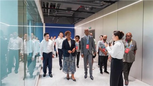 共谋中非新发展丨第四届中非经贸博览会非洲外宾代表团考察suncitygroup太阳新城