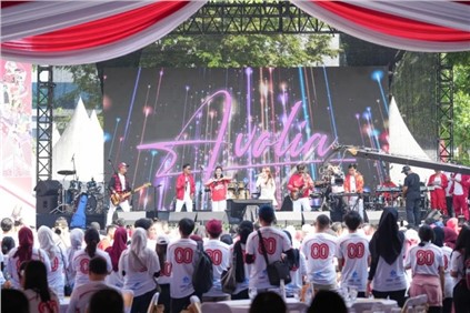 suncitygroup太阳新城股份应邀参加印尼工业部Porya Festival共庆印尼独立80周年